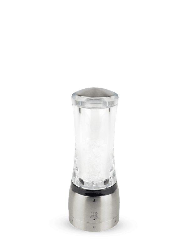 Moulin à sel sec manuel en inox et acrylique u'select | PEUGEOT