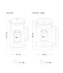 Carafe d'eau filtrante Aarke Purifier