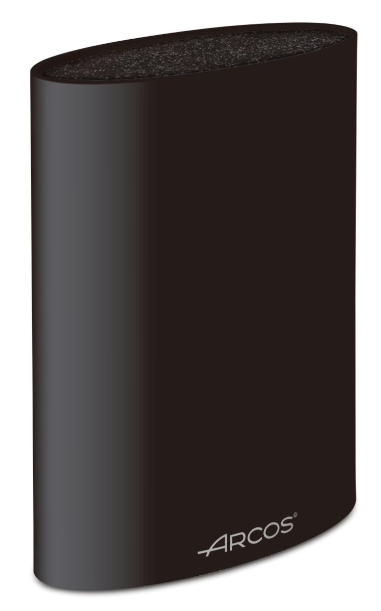 Bloc couteaux ovale noir | ARCOS