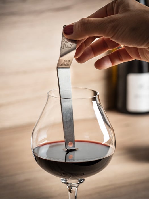 La clef du vin | PEUGEOT | Déterminer avec précision l’évolution future de vos vins.