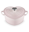 Cocotte En Fonte Émaillée En Forme De Cœur 1,9 L - Multifonction, Antiadhésive, Pour Tous Feux (Gaz, Induction, Etc.) - 1