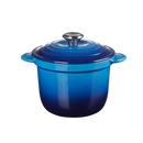 Cocottes Every en fonte émaillée Bleu Azur | LE CREUSET