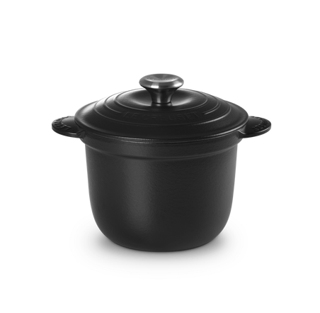 Cocotte Staub 22 cm Ronde Noire Fonte, port offert Cocotte Staub 22 cm Ronde Noire Fonte, port offert