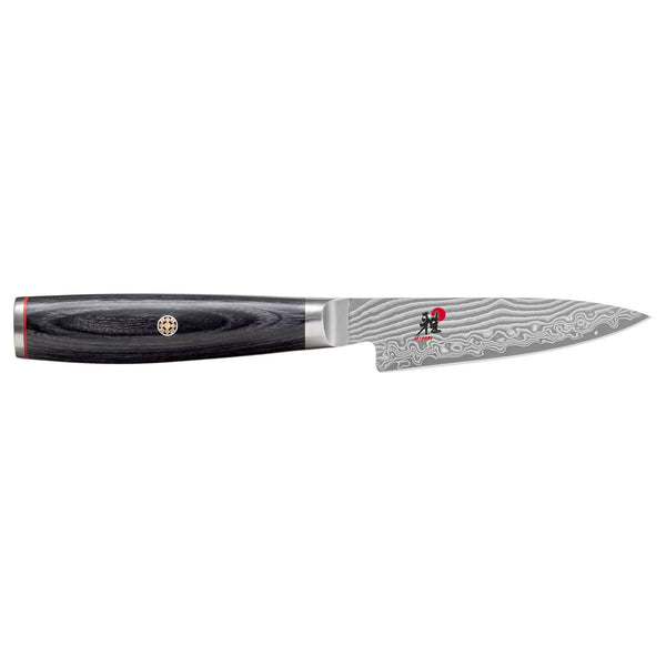 Couteau japonais Shotoh 9 cm avec manche en bois de Pakka | MIYABI