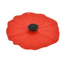 Couvercle en silicone coquelicot