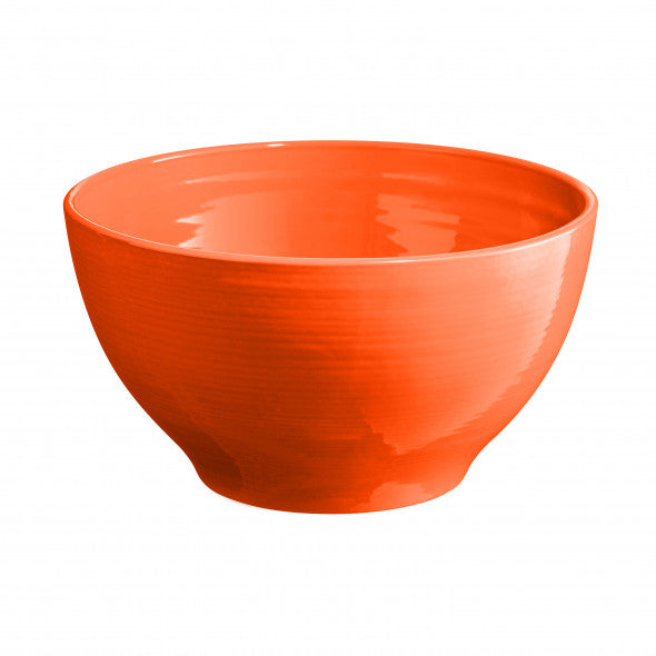 Grand saladier en céramique Orange Toscane | EMILE HENRY