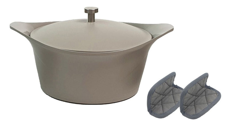 L'incroyable cocotte légère Gris Perle | COOKUT