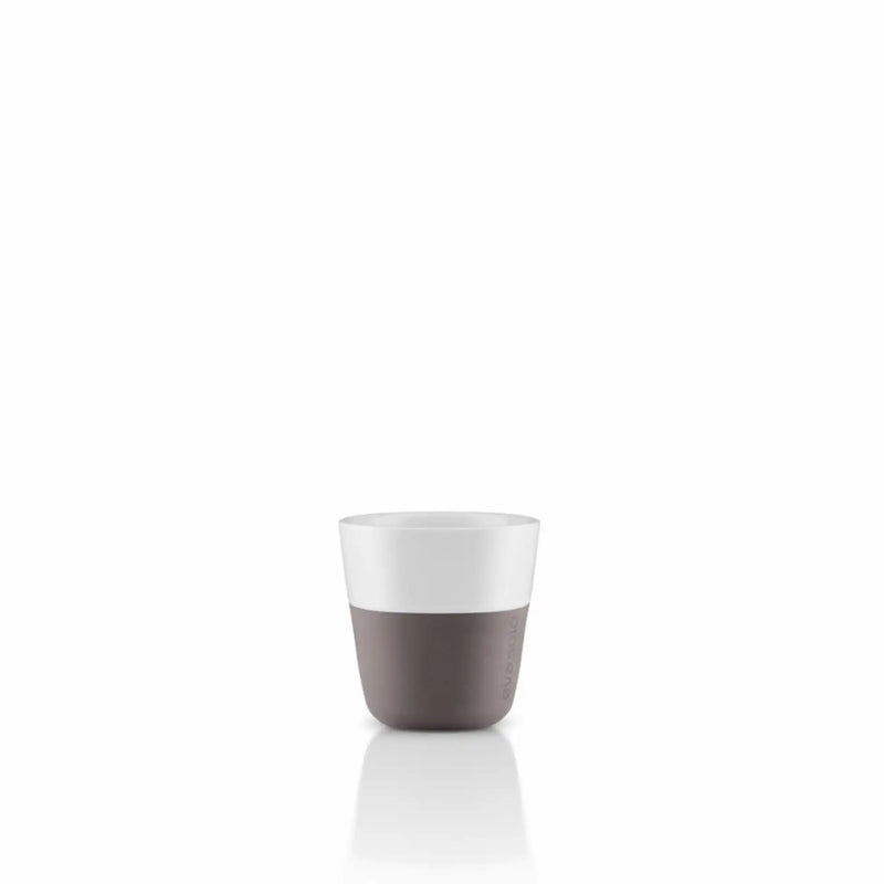 Lot de 2 mugs 8 cl Expresso gris taupe | EVA SOLO
