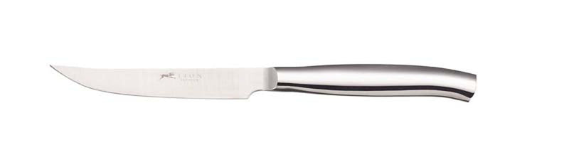 Lot de 6 couteaux à steak lame lisse en acier inoxydable | SABATIER
