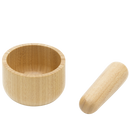 Mortier et pilon en bambou 100% naturel | PEBBLY