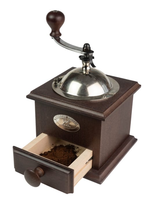 Moulin à Café Manuel En Bois De Hêtre - Mini Moulin Épices Portable Réglable Vintage