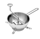 Moulin à légumes en inox à poignée fixe