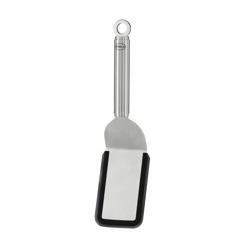Palette-sandwich coudée en inox avec embout en silicone RÖSLE