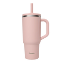 Travel Cup isotherme bouchon étanche vue de côté — QWETCH