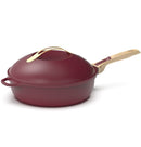 La fabuleuse la poêle à tout faire 8 en 1 Rouge Rubis | COOKUT