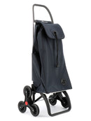 Poussette de marché 43 L 6 roues bleu foncé | ROLSER