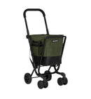 Poussette de marché noir et kaki  Easy Go | PLAYMARKET