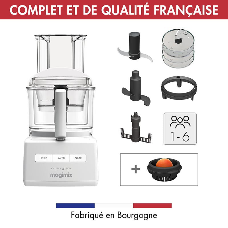 Robot multifonction CS 4200XL Complet et qualité française | MAGIMIX