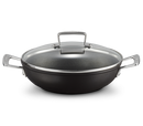 Sauteuse provençale anti-adhérante Les Forgées avec couvercle