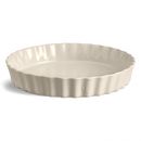 Tourtière haute en céramique bleu Crème Argile 32 cm| EMILE HENRY