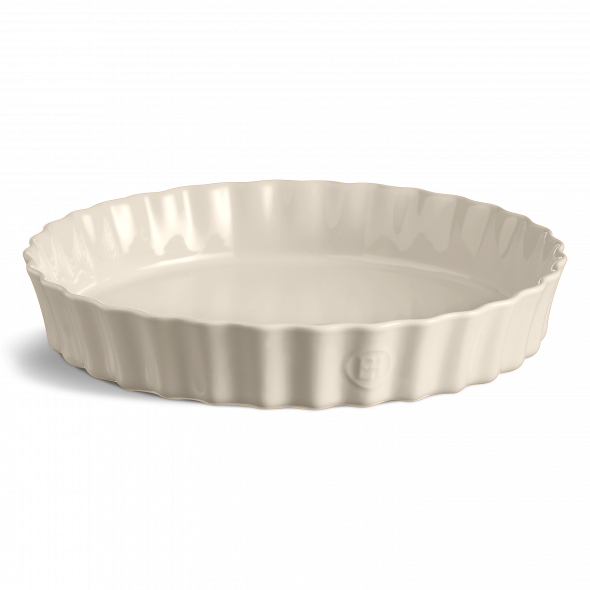 Tourtière haute en céramique bleu Crème Argile 32 cm| EMILE HENRY