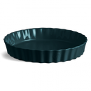 Tourtière haute en céramique bleu Belle-Ile 32 cm| EMILE HENRY