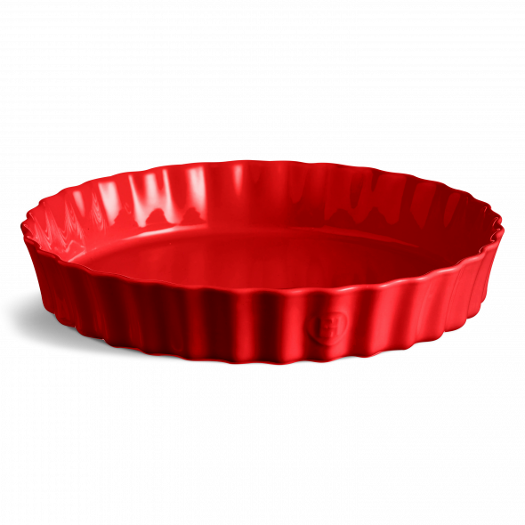 Tourtière haute en céramique rouge Grand cru 32 cm | EMILE HENRY