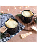 Lot de 4 appareils à raclette à la bougie