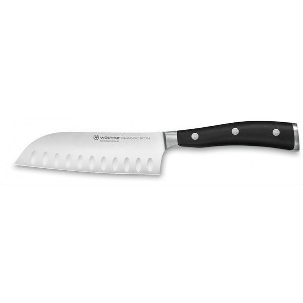 Couteau Santoku lame alvéolée Classic Ikon