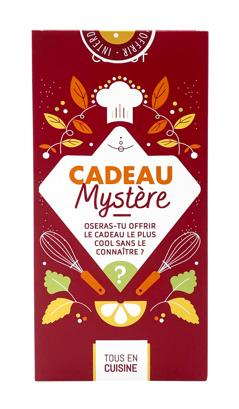 Cadeau Mystère rouge Tous en Cuisine | COOKUT