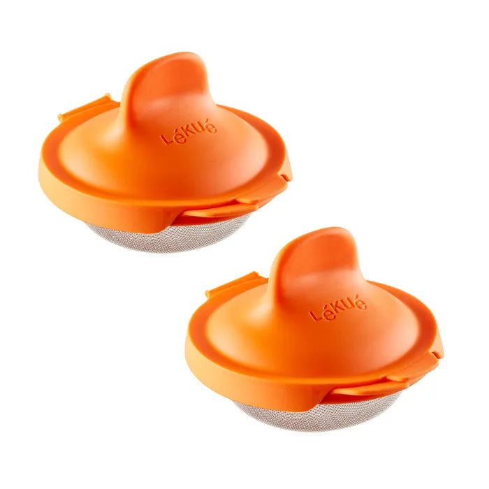 Lot de deux pocheuses à oeufs pour la cuisson des oeufs pochés LÉKUÉ