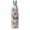 Bouteille isotherme et étanche Arty 1 L avec ses motifs coups de pinceaux multicolores
