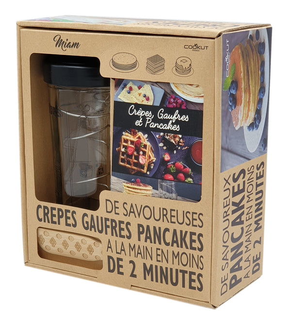 Ensemble du coffret shaker pancakes