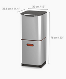 Poubelle avec séparation des déchets et de recyclage 40 L - Totem