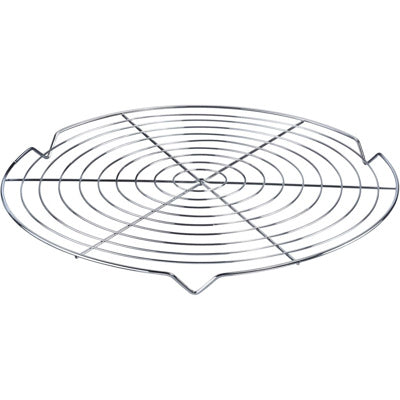 Grille De Refroidissement Ronde En Acier Inoxydable 201 - 35 Cm - Pieds Stables Pour Cuisson Et Pâtisserie