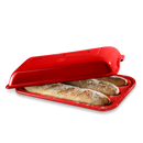 Moule à baguettes en céramique rouge Grand cru EMILE HENRY