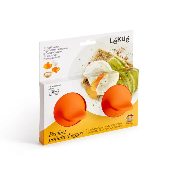 Lot de 2 pocheuses à oeufs