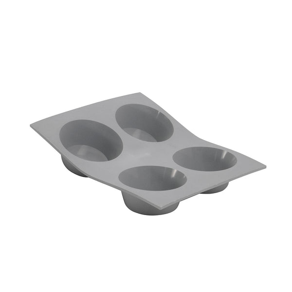 Plaque 4 muffins Elastomoule