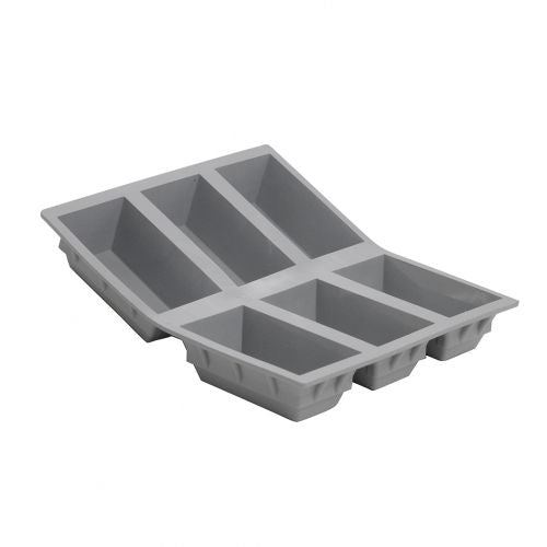 Plaque 6 petits cakes Elastomoule