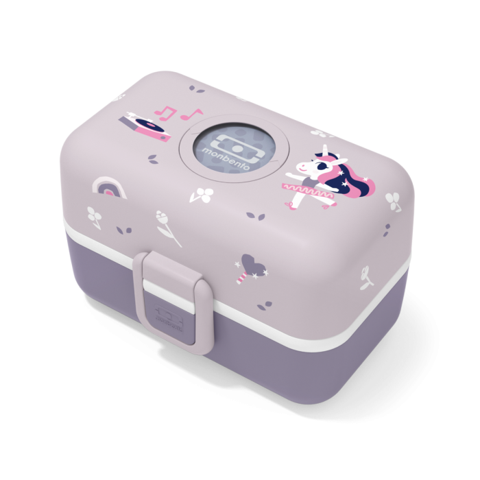 Lunch Box Enfant Monbento Wonder - Boîte Repas 950ml Acier Inox, 5 Compartiments Sans BPA | Idéal École, Pique-nique