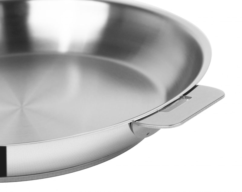 Poêle inox Mutine amovible